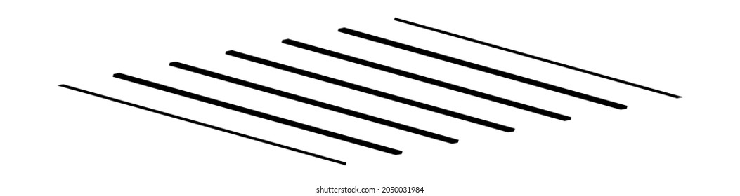 Grid, mesh of dynamic diagonal, oblique lines, stripes