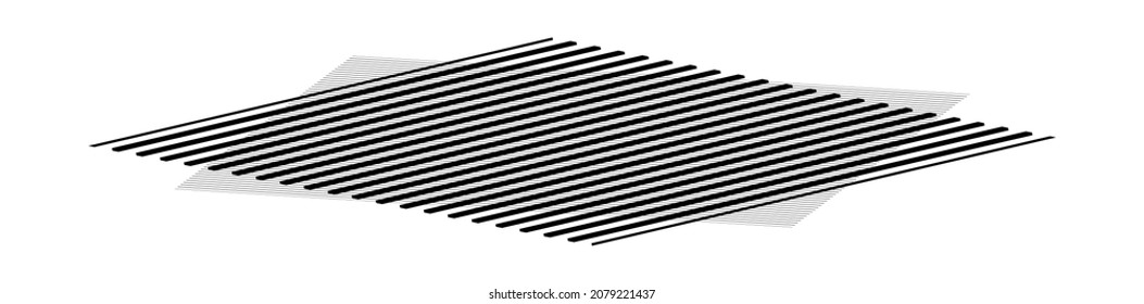 Grid, mesh of dynamic diagonal, oblique lines, stripes