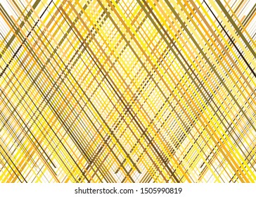 Grid, mesh with dynamic lines. Intersecting stripes. Irregular grating, lattice texture. Interlocking, criss-cross abstract geometric illustration