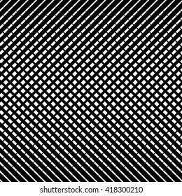 Grid, mesh with irregular lines. Abstract monochrome background, pattern.