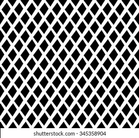 Grid, mesh, lattice background with rhombus, diamond shapes.