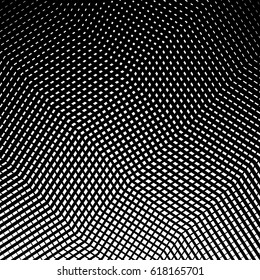 Grid, mesh, lines background. Geometric texture, pattern with halftone print