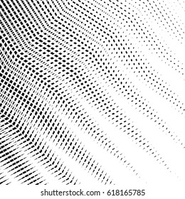 Grid, mesh, lines background. Geometric texture, pattern with halftone print