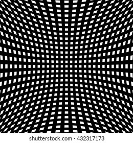 Grid, mesh pattern element w/ distortion