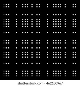 Grid, mesh pattern with irregular (asymmetric) thick lines. Reticular, cellular texture.