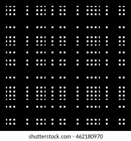 Grid, mesh pattern with irregular (asymmetric) thick lines. Reticular, cellular texture.
