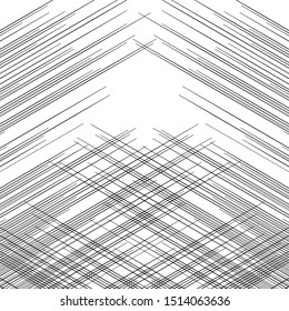 Grid, mesh pattern, texture with dynamic, irregular lines. Intersecting stripes matrix, grating. Irregular trellis, lattice background