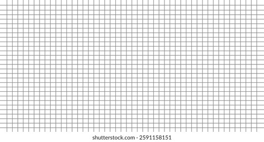 Grid, mesh. Plotting paper, graph paper and coordinate paper texture, pattern. isolated on white background. vector illustration.