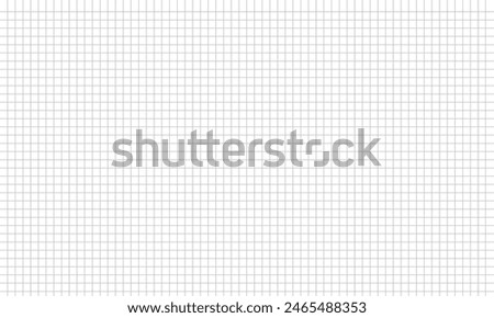 Grid, mesh. Plotting paper, graph paper and coordinate paper texture, pattern.   isolated on white background. vector illustration. EPS 10