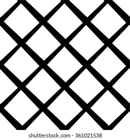 Grid, mesh seamless pattern. Abstract lattice, grillage background. 