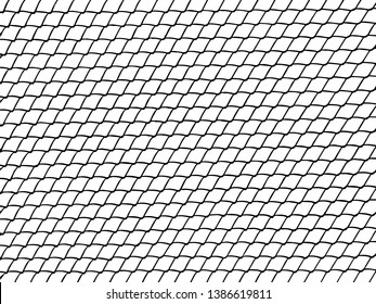 Grid metal chain-link. Vector background.cage.chain