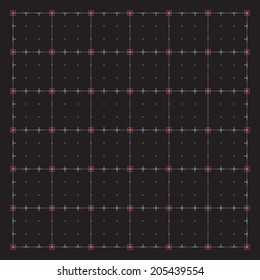 Grid for modern virtual technology futuristic user interface HUD