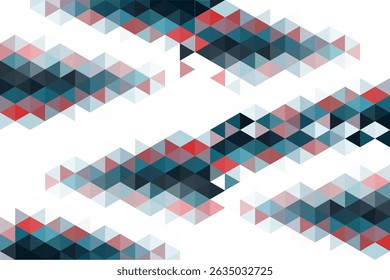 Fundo do mosaico de grade. Modelos de design de padrão abstrato criativo. Ilustração vetorial.