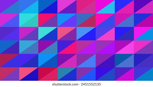 Grid mosaic background. Creative design template