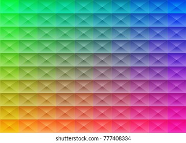 Grid Mosaic Background, Creative Design Templates