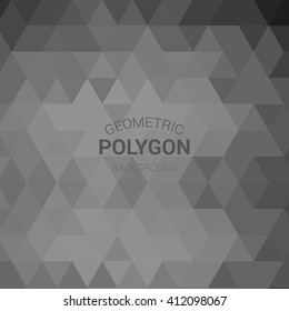 Grid Mosaic Background, Polygon Wallpaper, Triangular