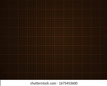 Grid on a dark orange background. Vector illustration eps 10.