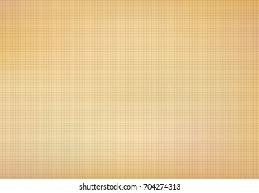 The grid on old paper with line weave texture and background, Vector illustration 