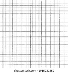 The Grid On White Background.