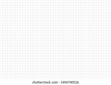 Grid On A White Background. Paper For Taking Notes.Seamless Square Pattern.