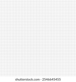 Grade no fundo branco. arquiteto técnico em branco. Tela de fundo verificada do mapa. Elementos de design geométrico imprimíveis. Plano de fundo do papel do notebook.