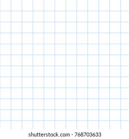 Grid on a white background, vector illustration