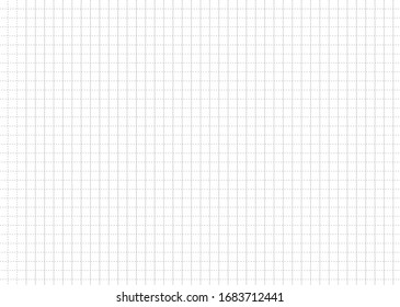 Grid on a white background.Paper for taking notes.Seamless square pattern.Dashed lines.Stripes wallpaper.