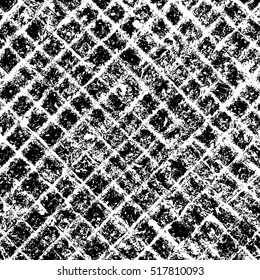 Grid overlay striped texture with diagonal pattern, for your design. EPS10 vector. 
