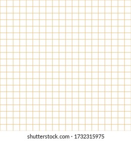 Grid paper. Abstract color squared background. Geometric  pattern for school, wallpaper, web page, textures, fabric, textile. Lined paper blank isolated on transparent background.