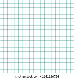 Grid paper. Abstract squared background. Geometric green pattern for school, wallpaper, web page, textures, fabric, textile. Lined  blank sheets set isolated on transparent background.