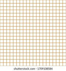 Grid paper. Abstract squared background. Geometric pattern for school, wallpaper, web page, textures, fabric, textile. Lined  blank for education isolated on transparent background.  