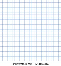 Grid paper. Abstract squared background. Geometric pattern for school, wallpaper, web page, textures, fabric, textile. Lined  blank for education isolated on transparent background.  