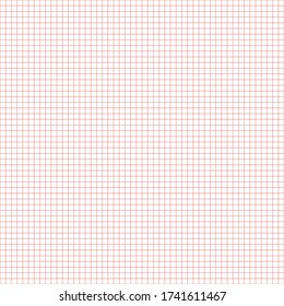 Grid paper. Abstract squared background with color graph. Geometric pattern for school. Lined blank isolated on transparent background.