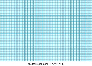 Grid paper. Abstract squared background with blue graph. Geometric pattern for school, wallpaper, textures, notebook. Lined blank isolated on transparent background.