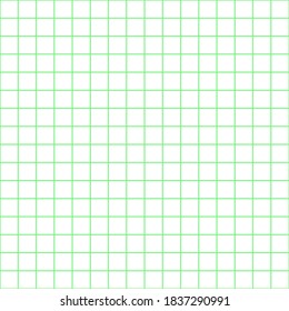 Grid paper. Abstract squared background with color graph. Geometric pattern for school, wallpaper, textures, notebook. Lined blank on transparent background.