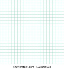 Grid Paper. Abstract Squared Background With Color Graph. Geometric Pattern For School, Wallpaper, Textures, Notebook. Lined Blank On Transparent Background.