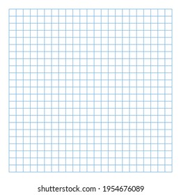 Grid paper. Abstract squared background with color graph. Geometric pattern for school, wallpaper, textures, notebook. Lined blank on transparent background.