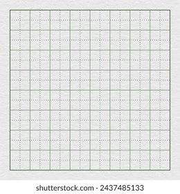 Grid paper. Abstract squared background with marks. Geometric pattern for school, wallpaper, textures. Lined blank on transparent background