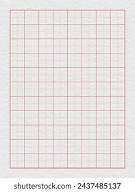 Grid paper. Abstract squared background with marks. Geometric pattern for school, wallpaper, textures. Lined blank on transparent background