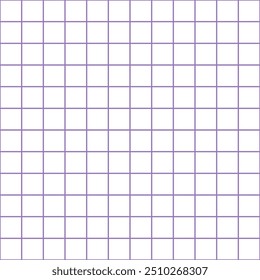 Grid paper. Abstract squared background with color graph. Geometric pattern for school, wallpaper, textures, notebook. Lined blank on transparent background.
