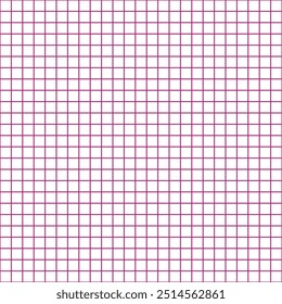 Grid paper. Abstract squared background with color graph. Geometric pattern for school, wallpaper, textures, notebook. Lined blank on transparent background.