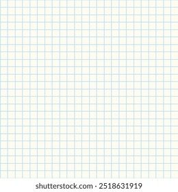 Grid paper. Abstract squared background with color graph. Geometric pattern for school, wallpaper, textures, notebook. Lined blank on transparent background.