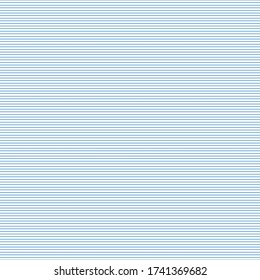 Grid paper. Abstract striped background with color blue horizontal lines. Geometric pattern for school, wallpaper, textures. Lined paper blank isolated on transparent background.