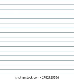 Papel de cuadrícula. Resumen de fondo rayado con líneas horizontales de color. Patrón geométrico sin fisuras para la escuela, papel pintado, texturas, cuaderno. Papel en blanco sobre fondo transparente.