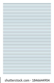 Grid paper. Abstract striped background with color horizontal lines. Lined paper blank on transparent background. White geometric pattern for school, copybooks, notebooks, diary, notes, banner, books.