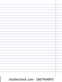 Papel de cuadrícula. Resumen de fondo rayado con líneas horizontales de color. Patrón geométrico para la escuela, fondo de pantalla, texturas, cuaderno. Papel en blanco aislado en fondo transparente.