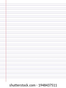 Papel de cuadrícula. Resumen de fondo rayado con líneas horizontales de color. Patrón geométrico para la escuela, fondo de pantalla, texturas, cuaderno. Papel en blanco aislado en fondo transparente.