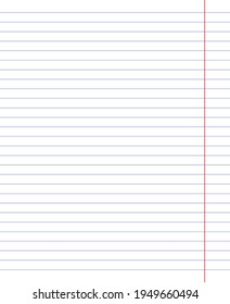 Papel de cuadrícula. Resumen de fondo rayado con líneas horizontales de color. Patrón geométrico para la escuela, fondo de pantalla, texturas, cuaderno. Papel en blanco aislado en fondo transparente.