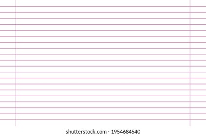 Papel de cuadrícula. Resumen de fondo rayado con líneas horizontales de color. Patrón geométrico para la escuela, fondo de pantalla, texturas, cuaderno. Papel en blanco aislado en fondo transparente.