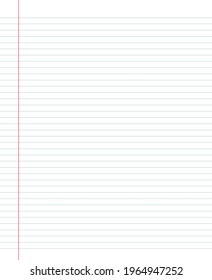 Papel de cuadrícula. Resumen de fondo rayado con líneas horizontales de color. Patrón geométrico para la escuela, fondo de pantalla, texturas, cuaderno. Papel en blanco aislado en fondo transparente.